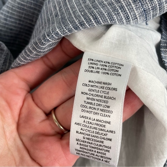 Beach Lunch Lounge NWT Brynn linen dress M - Picture 9 of 10